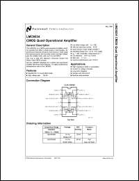 Click here to download LMC6034 Datasheet