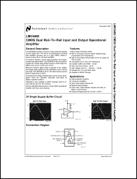 Click here to download LMC6482MN Datasheet