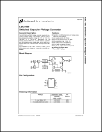 Click here to download LMC7660 Datasheet