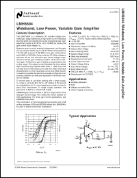 Click here to download LMH6504MM Datasheet