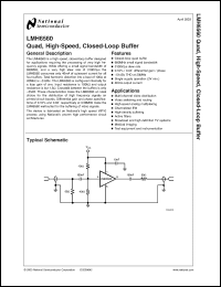 Click here to download LMH6560 Datasheet