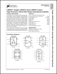 Click here to download LMP2011 Datasheet