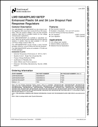 Click here to download LMS1585AIS33EP Datasheet