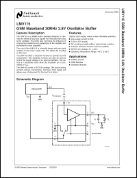 Click here to download LMV115MG Datasheet