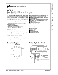 Click here to download LMV248LQ Datasheet