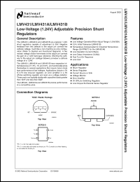 Click here to download LMV431BCZ Datasheet