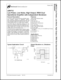 Click here to download LMV712MM Datasheet