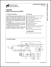 Click here to download LMX4268 Datasheet