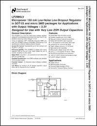 Click here to download LP2985ITPX-1.8 Datasheet