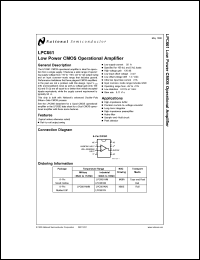 Click here to download LPC661AIN Datasheet