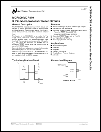 Click here to download MCP810M3-4.38 Datasheet