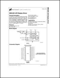 Click here to download MM5480N Datasheet