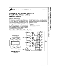 Click here to download MM74HC137 Datasheet