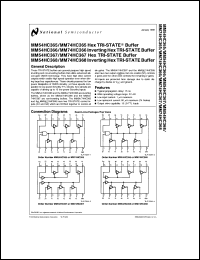 Click here to download MM74HC367 Datasheet