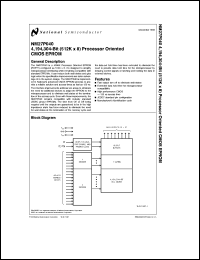 Click here to download NM27P040 Datasheet