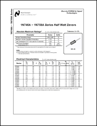 Click here to download 1N748A Datasheet