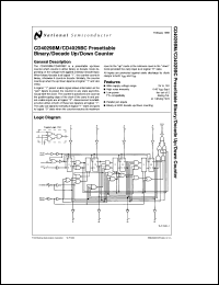 Click here to download CD4029BC Datasheet