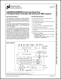 Click here to download USBN9603SLB Datasheet