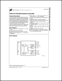 Click here to download PC87410 Datasheet