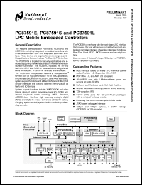 Click here to download PC87591S Datasheet