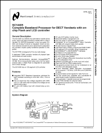 Click here to download SC14405AFLAG Datasheet