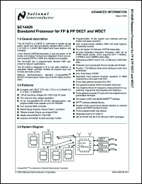 Click here to download SC14428 Datasheet