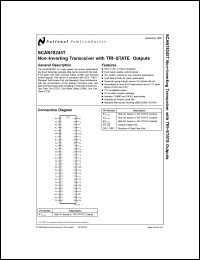 Click here to download SCAN18245T Datasheet