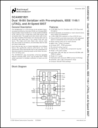 Click here to download SCAN921821 Datasheet