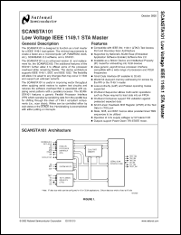 Click here to download SCANSTA101 Datasheet