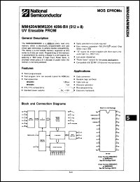 Click here to download MM4204 Datasheet