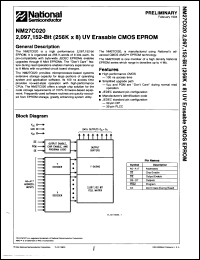 Click here to download NM27C020QE150 Datasheet