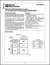 Click here to download NMC27C128BV250 Datasheet