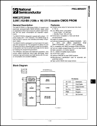 Click here to download NMC27C2048Q250 Datasheet