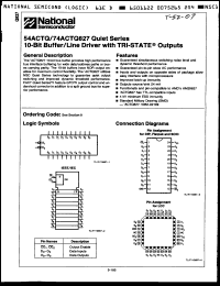 Click here to download 74ACTQ827SPC Datasheet