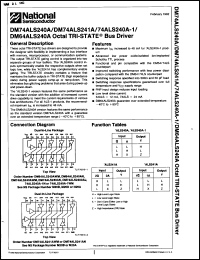 Click here to download DM74ALS240AJ1 Datasheet