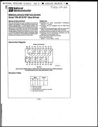 Click here to download DM74ALS244AN1 Datasheet