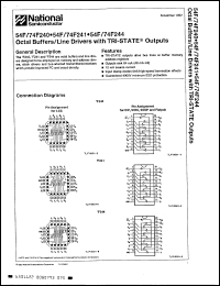 Click here to download 54F240LMQB Datasheet