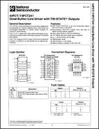 Click here to download 54FCT241AFMQR Datasheet
