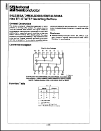 Click here to download DM74LS368N Datasheet