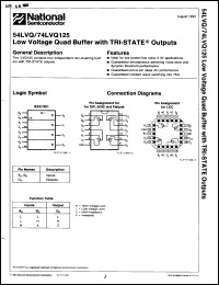 Click here to download 54LVQ125FMQB Datasheet