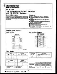 Click here to download 74LVQ241SJ Datasheet