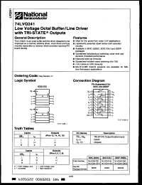 Click here to download 54LVQ241DMQB Datasheet