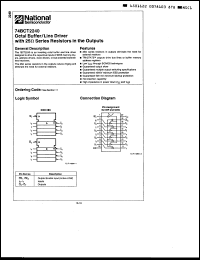 Click here to download 74BCT2240PCQR Datasheet