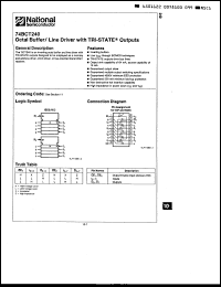 Click here to download 74BCT240PCX Datasheet