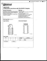 Click here to download 74BCT827BSCQR Datasheet