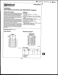 Click here to download 74VHC541M Datasheet