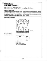 Click here to download DM74368N Datasheet