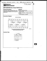 Click here to download DM54AS805AJ Datasheet