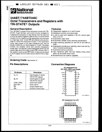 Click here to download 54ABT646CLM Datasheet