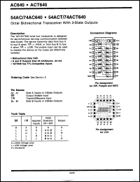 Click here to download 54ACT640LM Datasheet